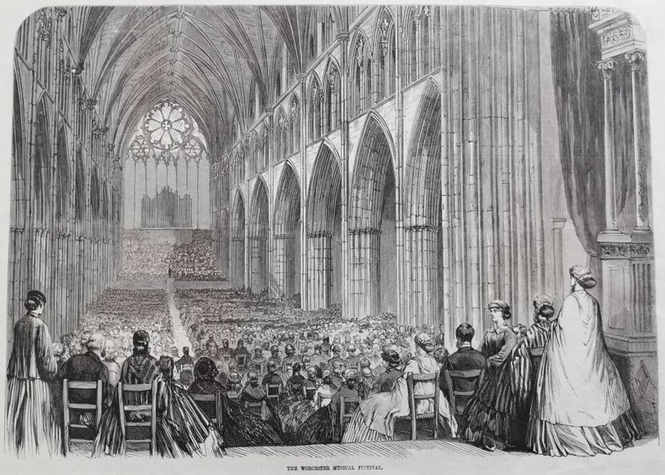 Three Choirs Festival at Worcester (date unknown). 3choirs.org