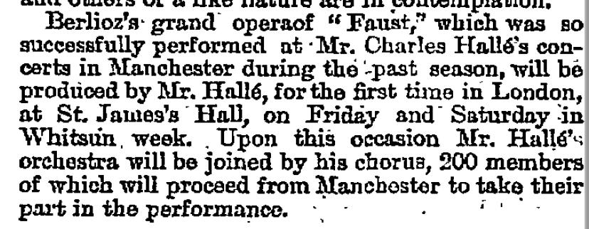 Hallé Choir Firsts: Part One – The Damnation of&nbsp;Faust