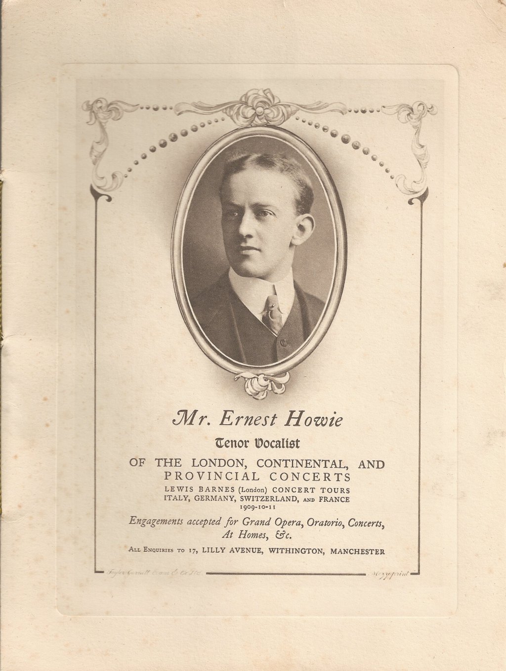 The Semi-Chorus: Part 2 – Ernest&nbsp;Houghey